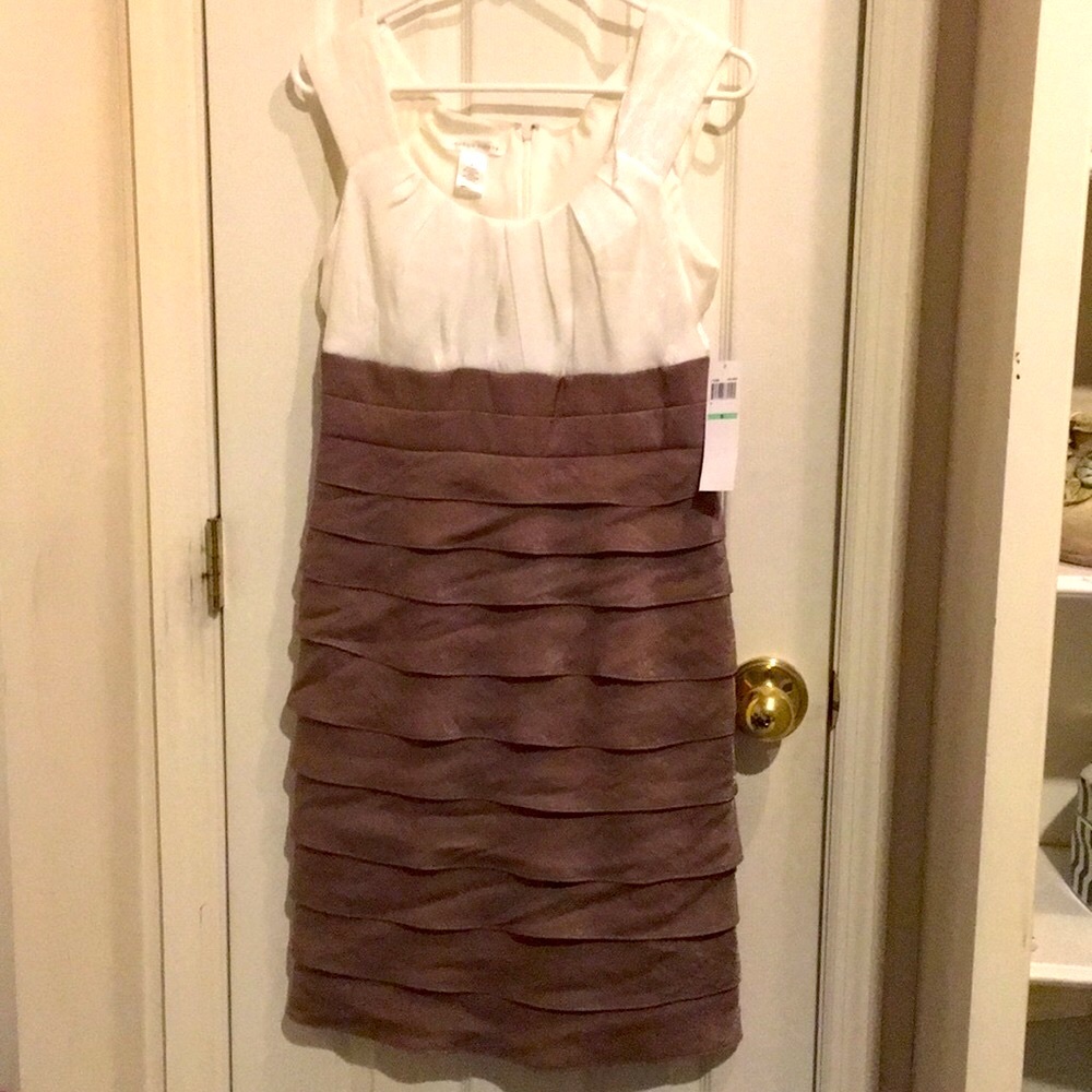 NWT London Times Dress 8 color block